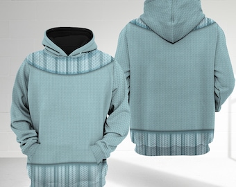 Sadness Inside Out 3D T-Shirt, Inside Out 2 All Over Print Hoodie, Sadness Costume T-Shirt, Sadness Cosplay Costume, Inside Out T-Shirt Gift