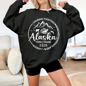 Custom Alaska Sweatshirt Shirt, Personalized Alaska Family Cruise Shirt, Alaska Cruise T-Shirts For Family Vacation, Matching Cruise Tee