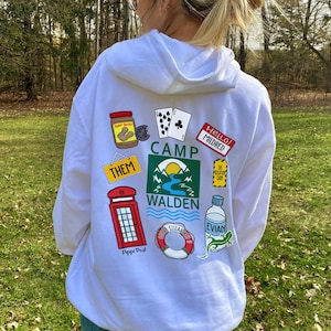 Camp Walden Hoodie T-Shirt, Identical Twins At The Summer Camp Shirt, Parent Trap Movie Sweatshirt, Magic Kingdom, Trip Camping Shirts RE
