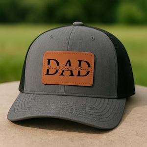 Custom Dad Hat With Kids Names, Personalized Dad Hat, Fathers Day Gift For Dad Trucker Hat, Gift From Kids Daughter Son, Dad Baseball Hats
