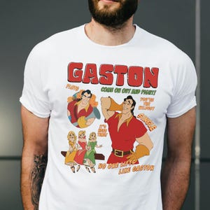Gaston Shirt, Beauty And The Beast Movie Shirt, Funny Gaston Villains Character Shirt, Magic Kingdom Birthday Shirt, Family Trip Gift Shirt