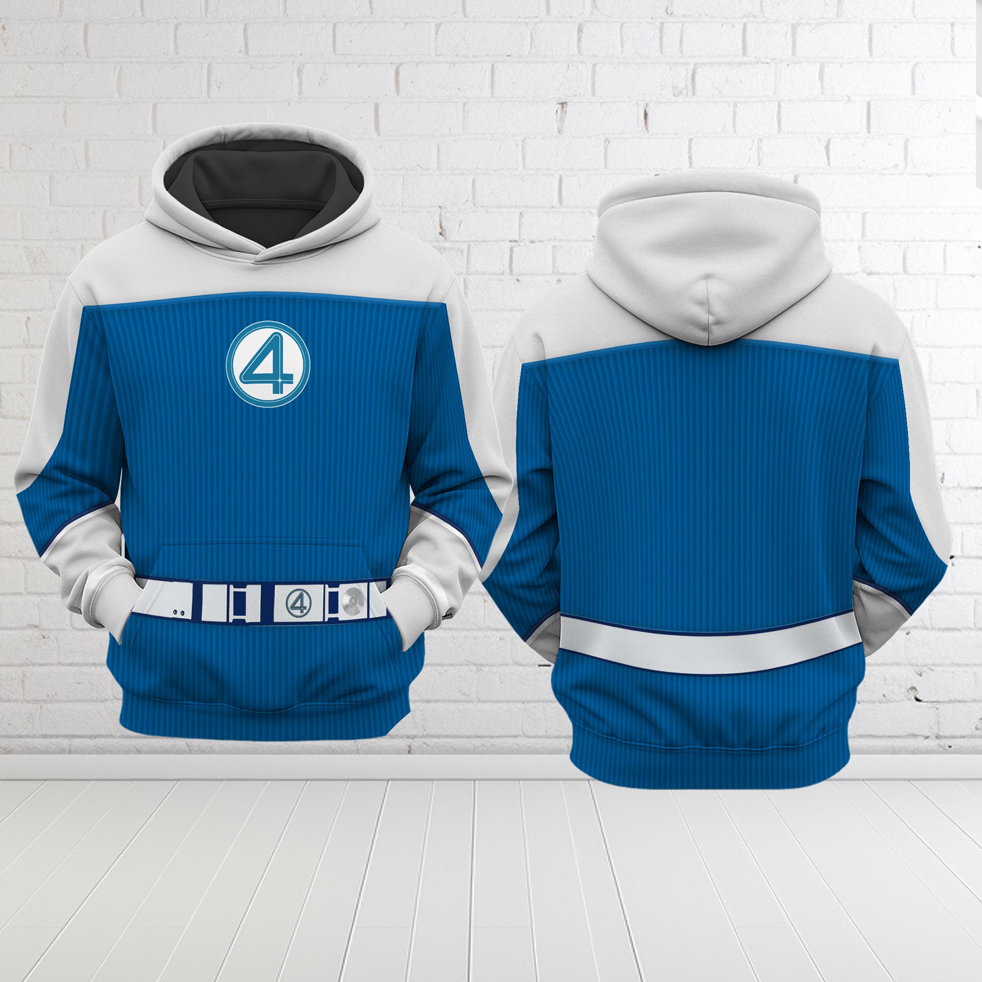 Ben Grimm Fantastic Four Marvel Superhero 3D Halloween Costume