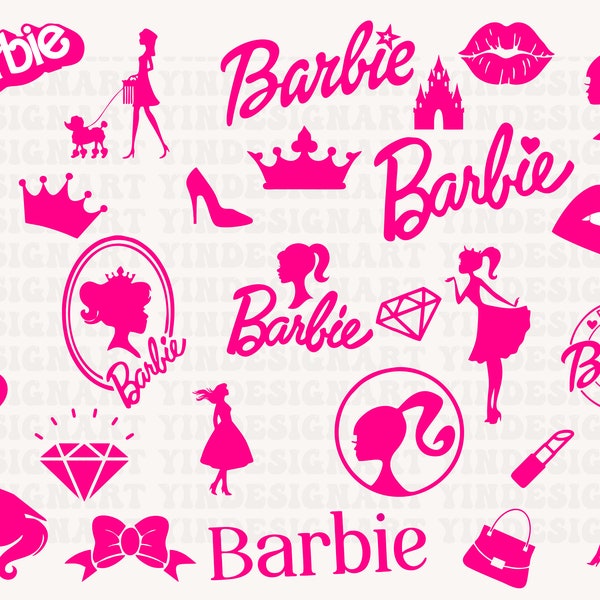 Barbie Silhouette - Etsy