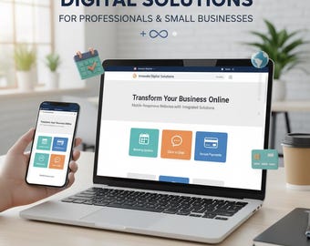 Soluciones digitales UniverStack / Sitios web listos para usar / Sitio web profesional para su negocio / Sitio web personal / Alojamiento incluido