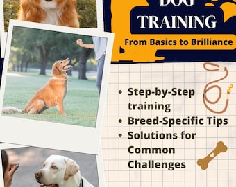 Dominando el adiestramiento canino desde lo básico hasta la excelencia