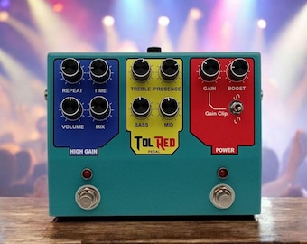 Demonfx Gravity Guitar Effects Pedal Overdrive TS10 and K-C in One