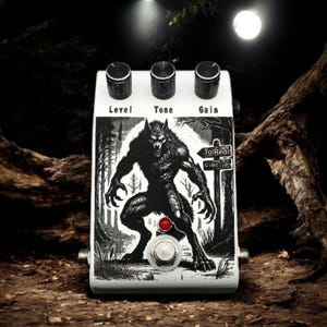 Overdrive-Gitarren Effekthebel. Tube Sound True Bytes Analog Drive Pedal.