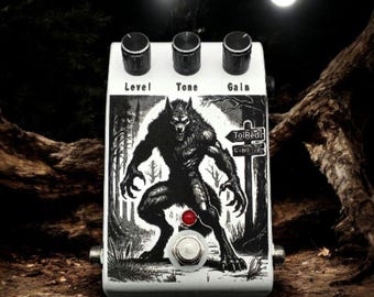 Overdrive gitaareffectpedaal. Buizengeluid True Bypass analoog aandrijfpedaal.