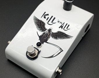 Volume and Kill Pedal. Guitar volume pedal,guitar kill pedal,kill switch,panic button,guitar kill switch,mute pedal