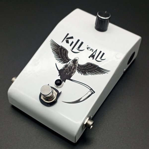 Volume and Kill Pedal. Guitar volume pedal,guitar kill pedal,kill switch,panic button,guitar kill switch,mute pedal