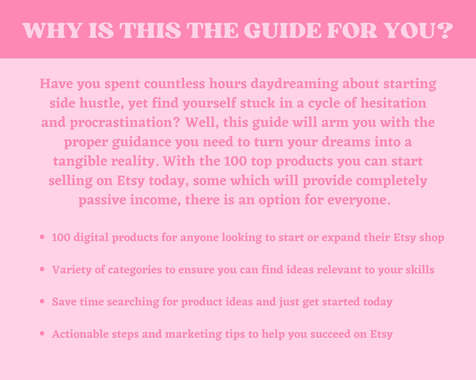 100 Digital Product Ideas to Sell on Etsy | Earn Passive Income in 2023 ...