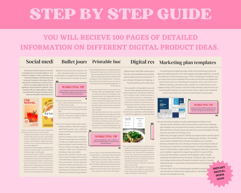 100 Digital Product Ideas to Sell on Etsy | Earn Passive Income in 2023 ...