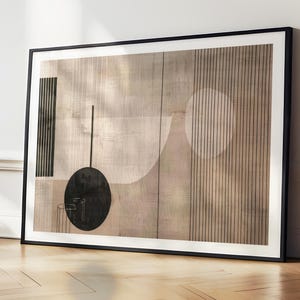 Neutral wall art, Minimalist neutral art, textured look painting, organic abstract print, neutral modern painting, neutral decor