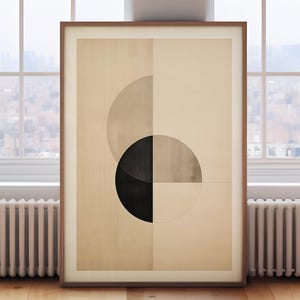 Neutral wall art, Minimalist neutral art, textured look painting, organic abstract print, neutral modern painting, neutral decor