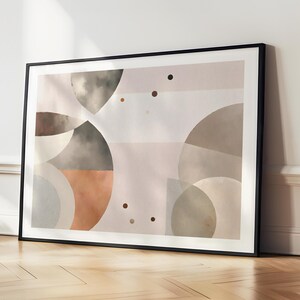 Minimalist neutral abstract art, neutral wall art, organic abstract print, textured painting, neutral modern painting, modern decor