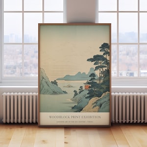 Japanese Art, Japanese Wall Art, Japanese Poster, Japanese Print, Japandi Art, Japanese Gift, Japanese Wall Decor, Japanese Woodblock Print