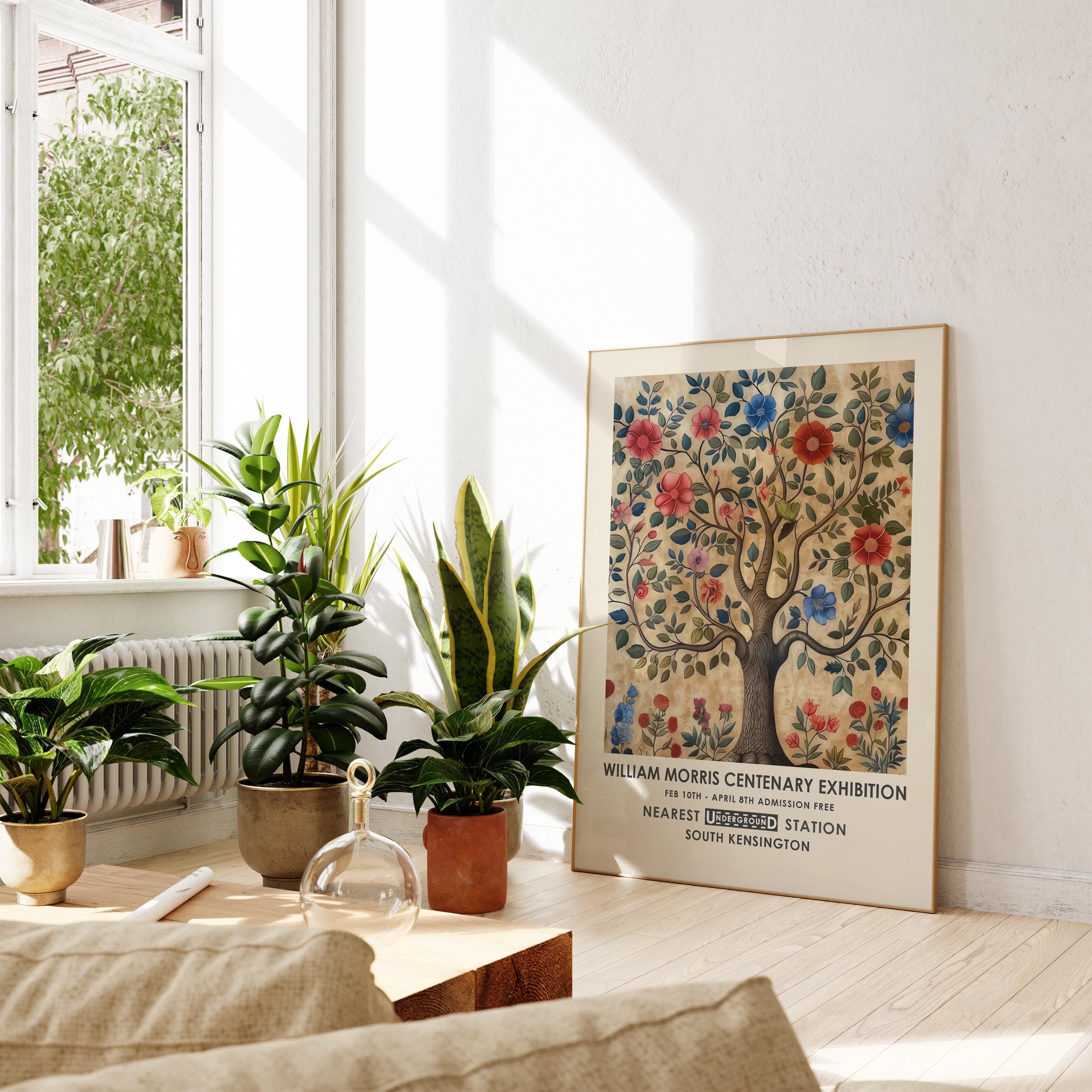William Morris Tree of Life Print, Vintage Style William Morris ...