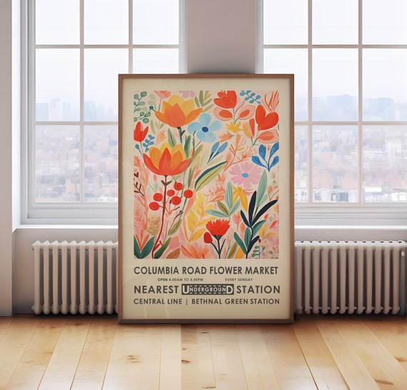 THE ROW Painted Flower Market Tote Bag