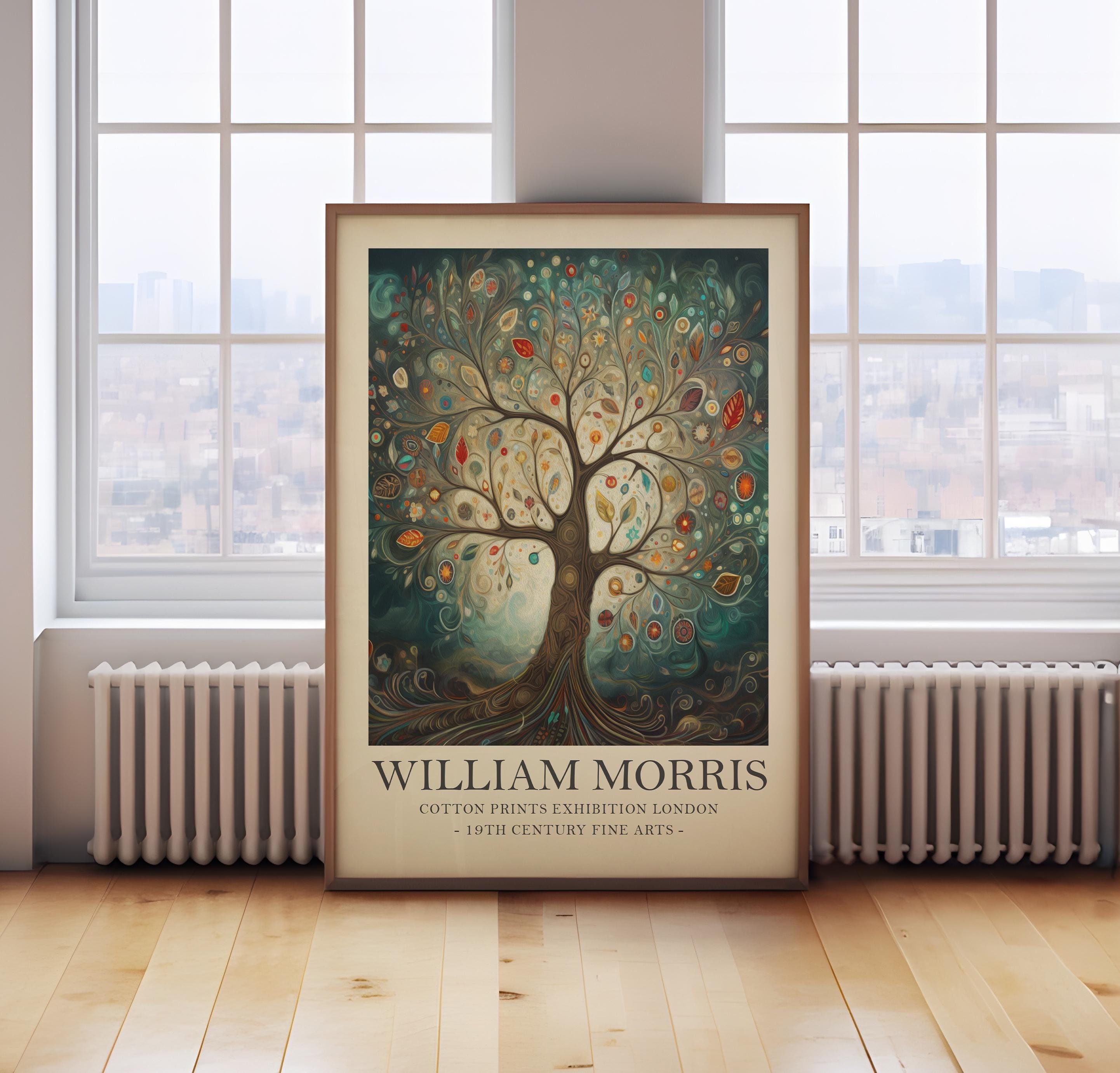 William Morris Print, Tree of Life, Vintage Style William Morris ...