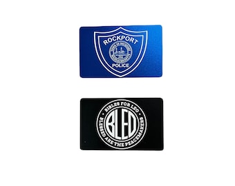 Custom Laser Engraved Metal Business Card