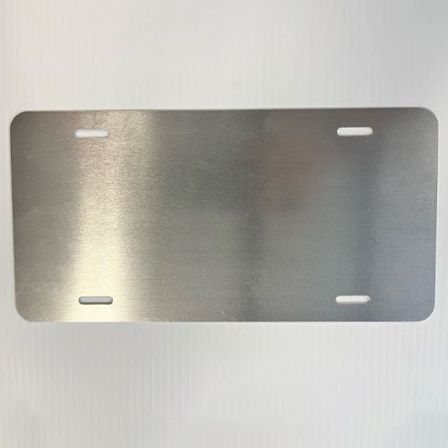 50 Pack of Sublimation License Plate Blanks 6x12 inch, Thickness 0.65mm  (0.025 inch), Metal Aluminum License Plates for Custom Sublimation  Designs-50 Pack 