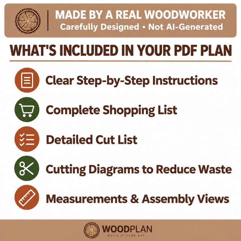 Zelfbouwplan voor een Adirondack-stoel met 4 poten | Houtbewerking voor buitenmeubelen | Beginnersvriendelijke PDF afbeelding 2