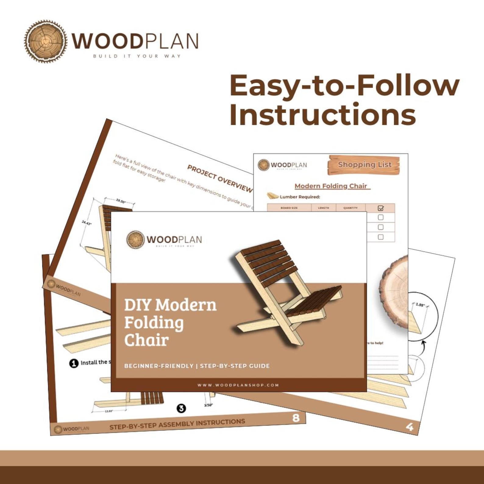 Cedar Folding Chair Woodworking Plans PDF: DIY Outdoor Seat - Etsy