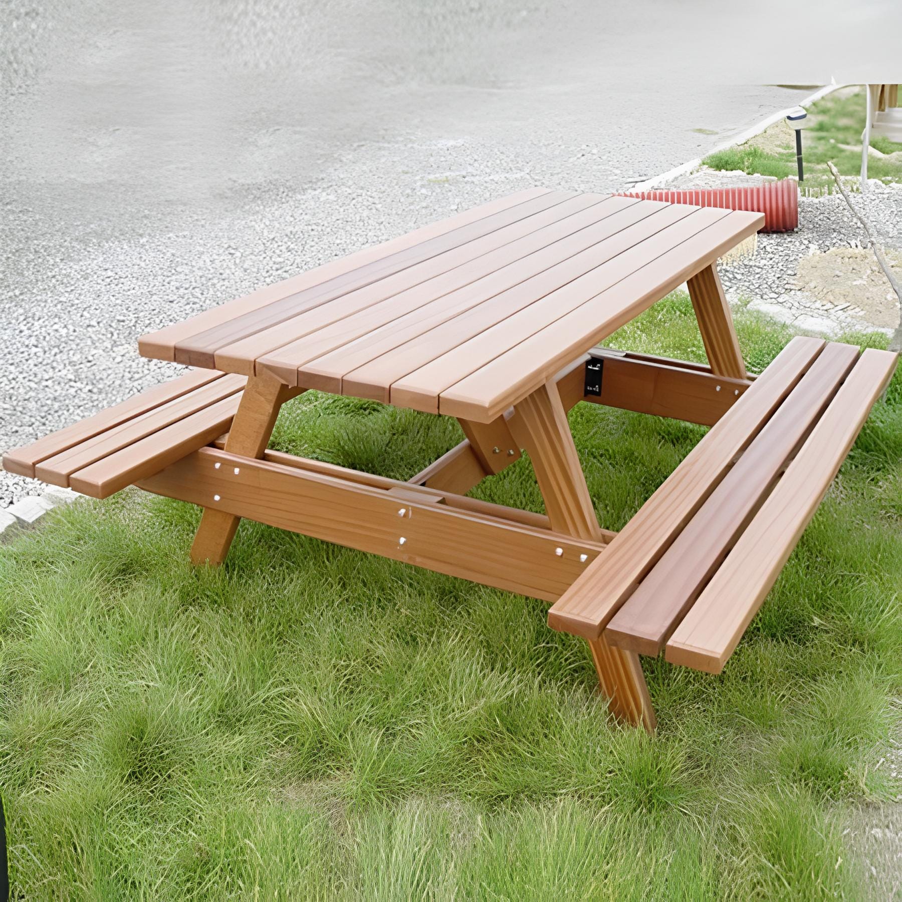 Picnic Table Woodworking Plan PDF – Easy DIY Project | Step-by-Step Build, Cut List & Diagrams | Digital Download