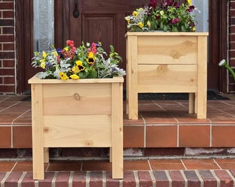 Outdoor Planter Plan Collection | DIY Flower Box & Herb Garden | Patio Decor PDF