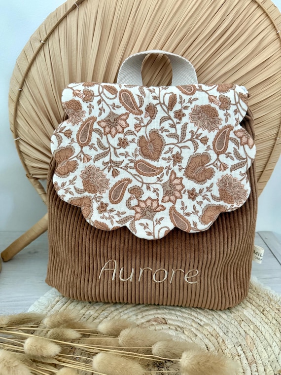 Sac maternelle sac à dos personnalisé Bohème