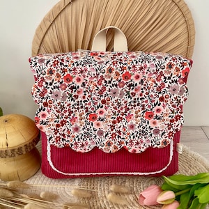 Cartable personnalisé maternelle Framboise image 2