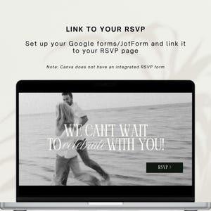 Elegant Wedding Website Template, Editable Online Wedding Invitation Canva Template, Old Money Wedding Aesthetic, Destination Wedding Invite