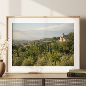 Tuscany Landscape Photography Print: Italy Travel Art (Digital Download)