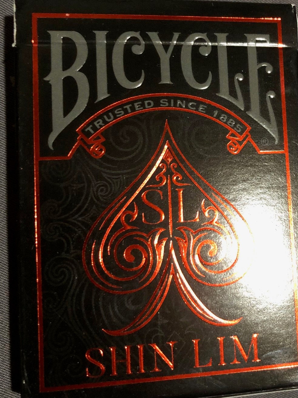 One Playing Card Deck Reading Bicycle Shin Lim Deck Etsy