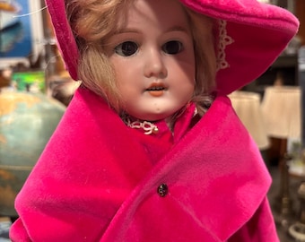 Antique Armand Marseille Bisque Porcelain Doll - Floradora, 1800s