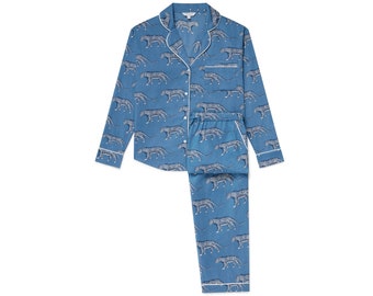 Women's Organic Cotton Pyjama Trouser Set - Lovely Leopards