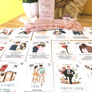 Oracolo dell'Amore "Il Messaggero dell'Amore" - 70 carte per la guida sentimentale, relazionale ed emotiva + guida PDF - Ristampa 2025