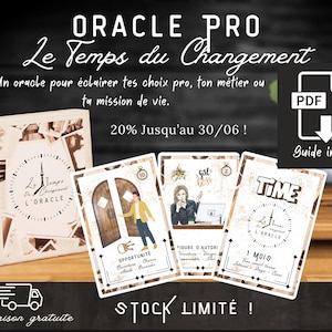 Oracle pro 75 carte – Per rispondere alle tue domande professionali: riqualificazione, orientamento, missione dell’anima – Opuscolo PDF incluso – Scorte limitate