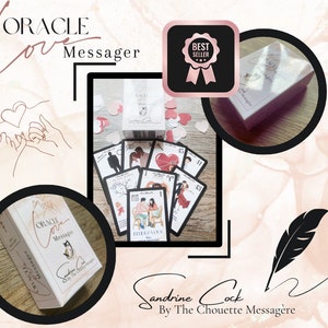 Oracle Amour "Le Love Messager" - 70 cartes divinatoires pour les relations | Précommande - Livraison début juillet