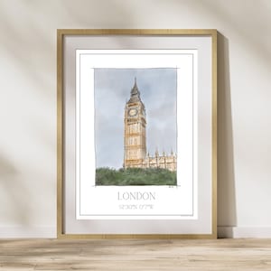 Plakat Big Ben | Londyn
