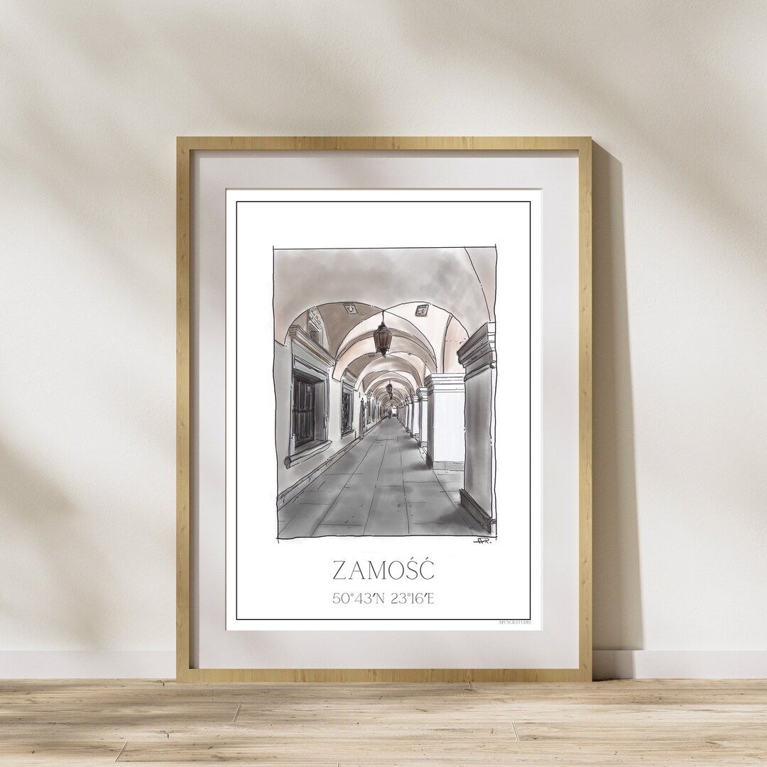 Zamość Plakat Historia Klasa 4