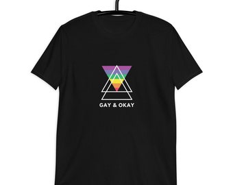 Unisex Short Sleeve T-shirt - GAY and OK