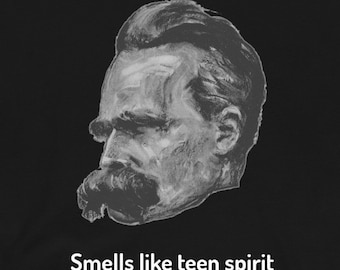Nietzsche Smells Like Teen Spirit t-shirt