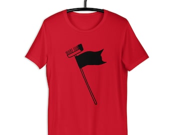 Louise Michel Black Flag Anarchist Night Cleaners Tshirt