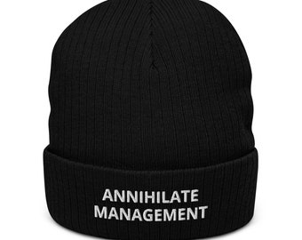 Annihilate Management Beanie