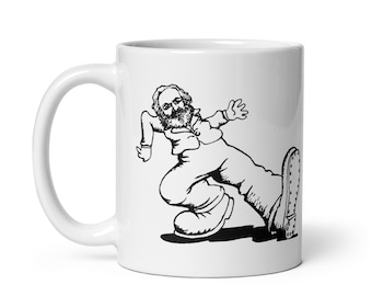 Karl Marx Keep on Truckin' Mug