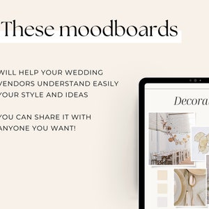 Vision board template