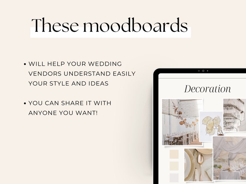 Vision board template