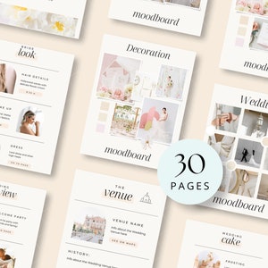 Vision board template