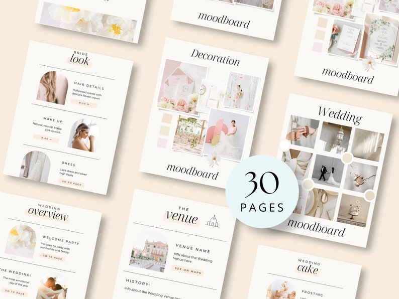 Vision board template